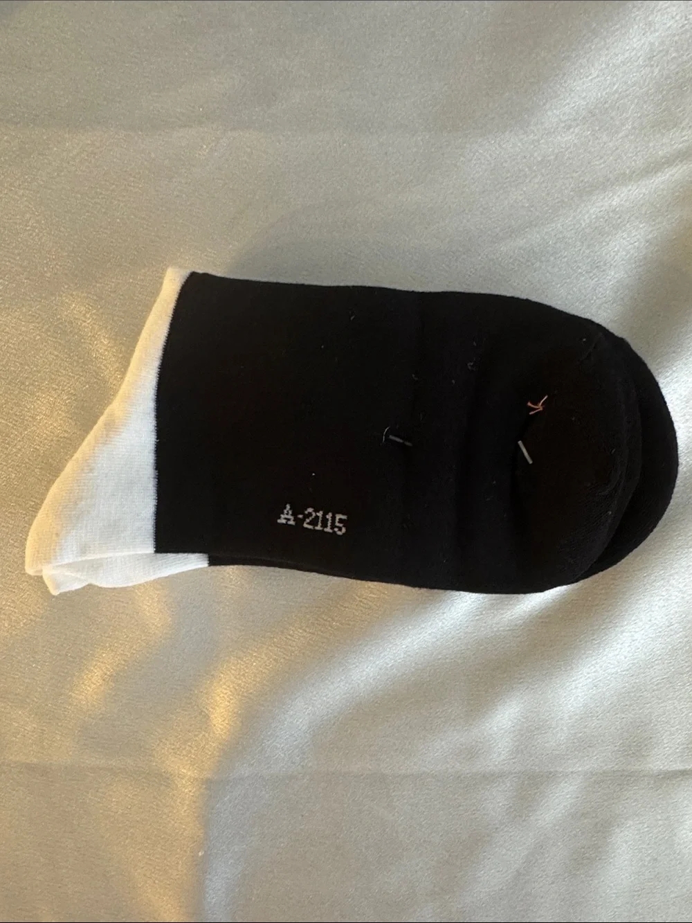 New! Louis Vuitton Black and White Logo Ankle Socks